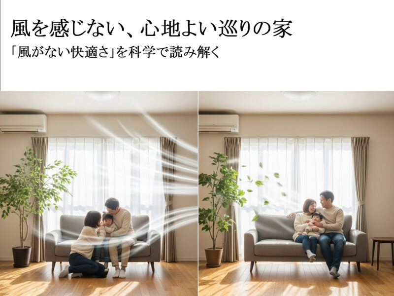 風のない快適さ, 空調設計,